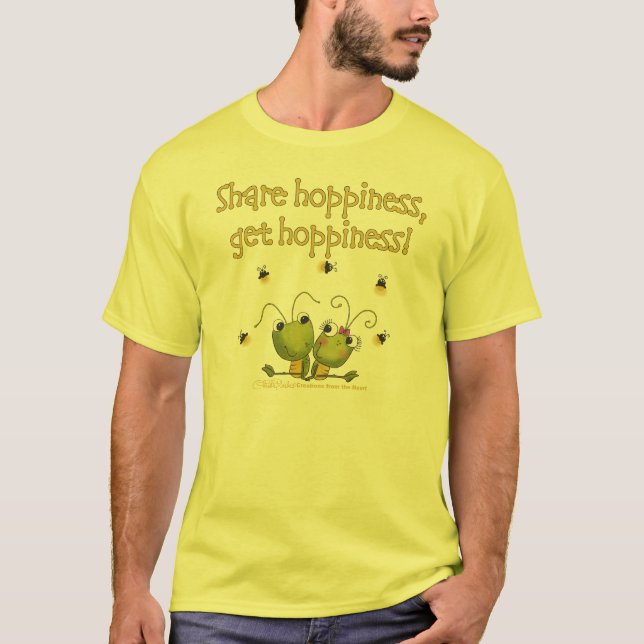 Camiseta Gafanhotos Compartilham Esperança (Frente)