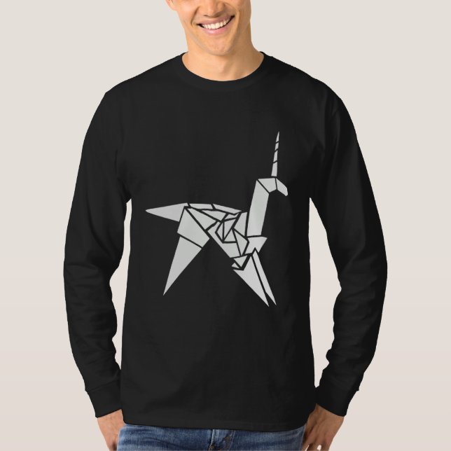 Camiseta GAFF S ORIGAMIUNICORN Nerd Geek Graphic (Frente)