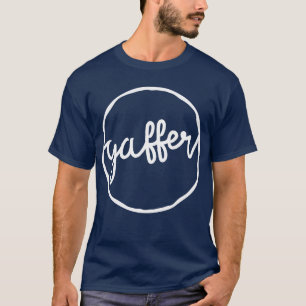 Camiseta Gaffer Ingleses, TShirt do dialecto do calão de