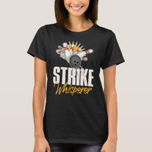 Camiseta Gag da Equipe de Boliche do Pressor