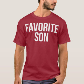 Camiseta Gag da Família Filho Favorita Engraçado