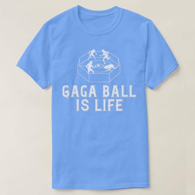 Camiseta Gaga Ball Pit Kit Dodgeball Game T-Shirt (Frente do Design)