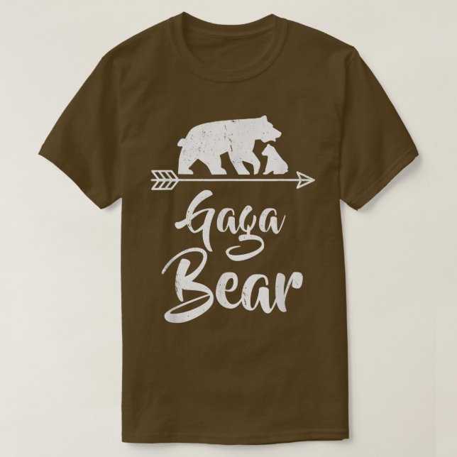 Camiseta Gaga Bear Correspondendo Figurino de Natal da Famí (Frente do Design)