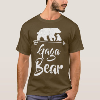 Camiseta Gaga Bear Correspondendo Figurino de Natal da Famí