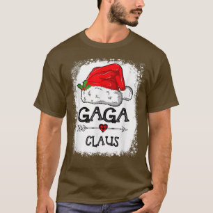 Camiseta Gaga Claus Christmas Light Pajama Matando Família