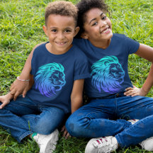 Camiseta Gahanna Lions Gradiente Azul