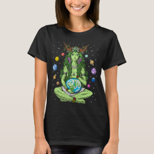 Camiseta Gaia Deusa da Mãe Terra