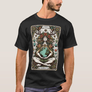 Camiseta Gaia Deusa Grega Pagan Mãe Terra Tarot