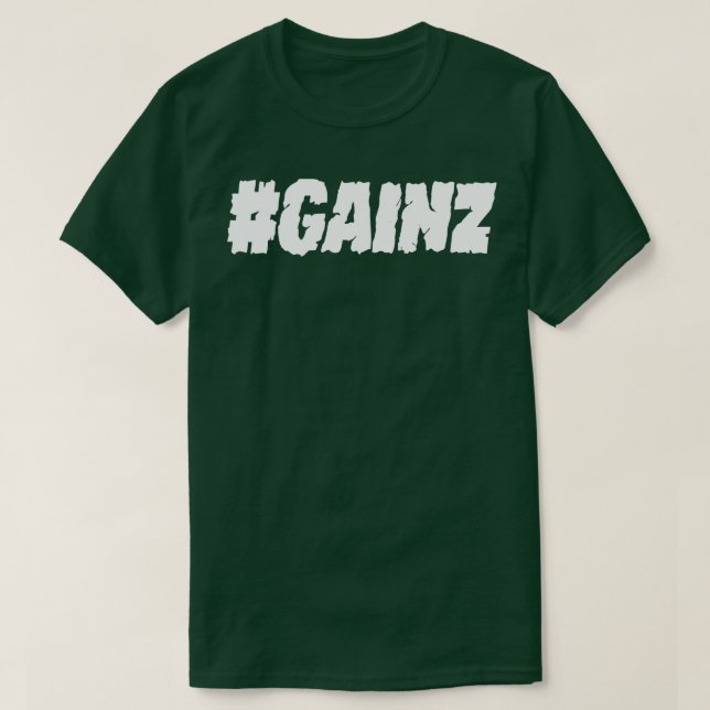 Camiseta Gainz Hashtag (Frente do Design)
