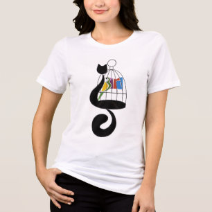 Camiseta gaiola de gato