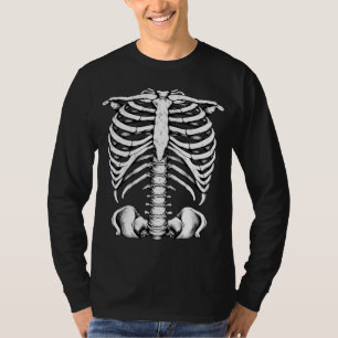 Camiseta Gaiola Torácica de Esqueleto