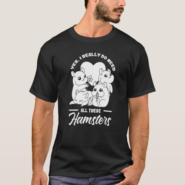 Camiseta Gaiolas de escombros de animais de companhia de ha (Frente)