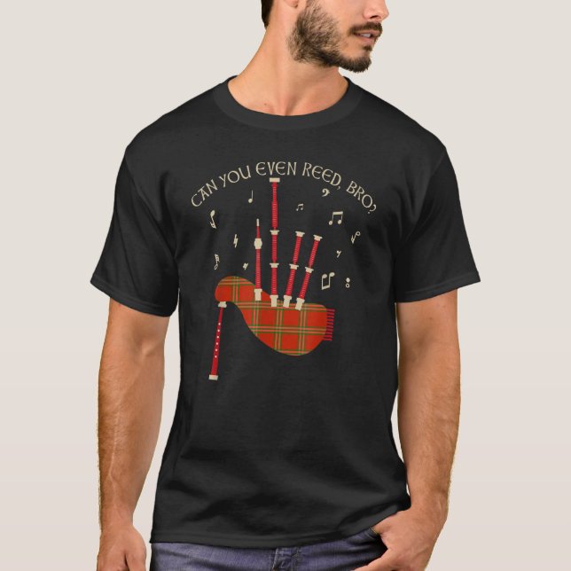 Camiseta Gaita de foles tocador de gaita de foles Gaita de  (Frente)