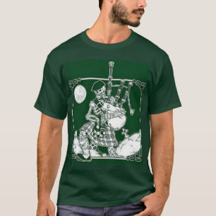 Camiseta Gaiteiro de esqueleto