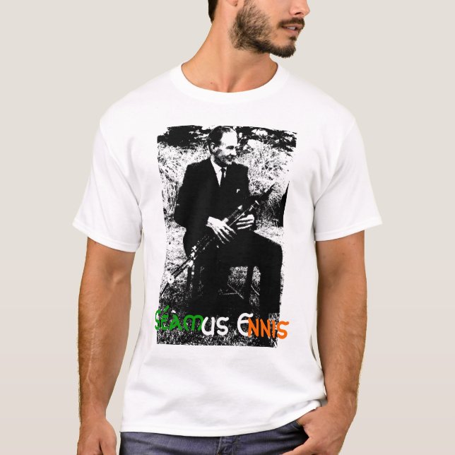 Camiseta Gaiteiro de Séamus Ennis (Frente)