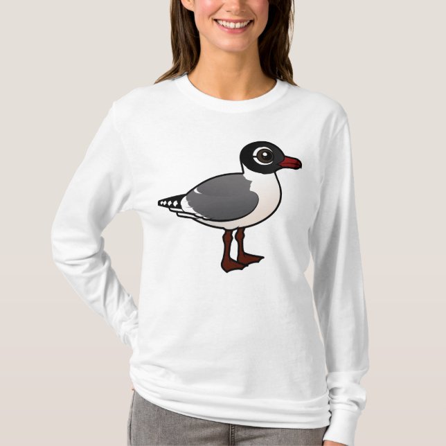 Camiseta Gaivota de Birdorable Franklin (Frente)