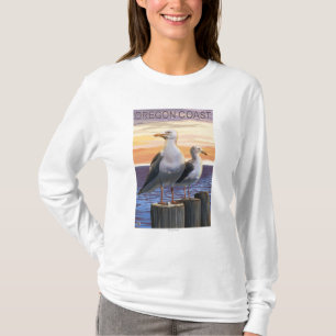 Camiseta Gaivota de mar da costa de Oregon