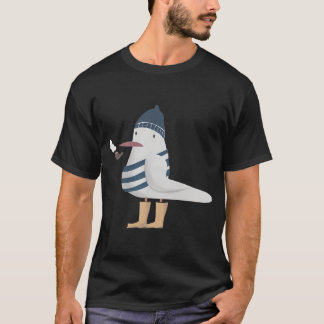 Camiseta gaivota pescadora