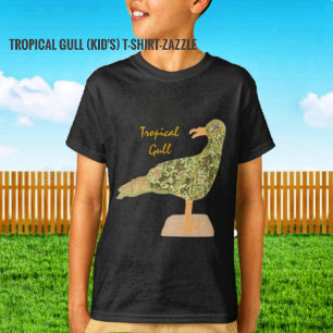 Camiseta Gaivota tropical