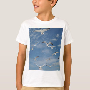 Camiseta Gaivotas em vôo