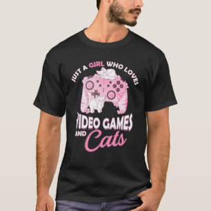Camiseta Gajas E Videos games De Pijamas Para Meninas