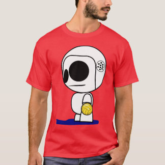 Camiseta Gajo dos desenhos animados do jogador do pólo