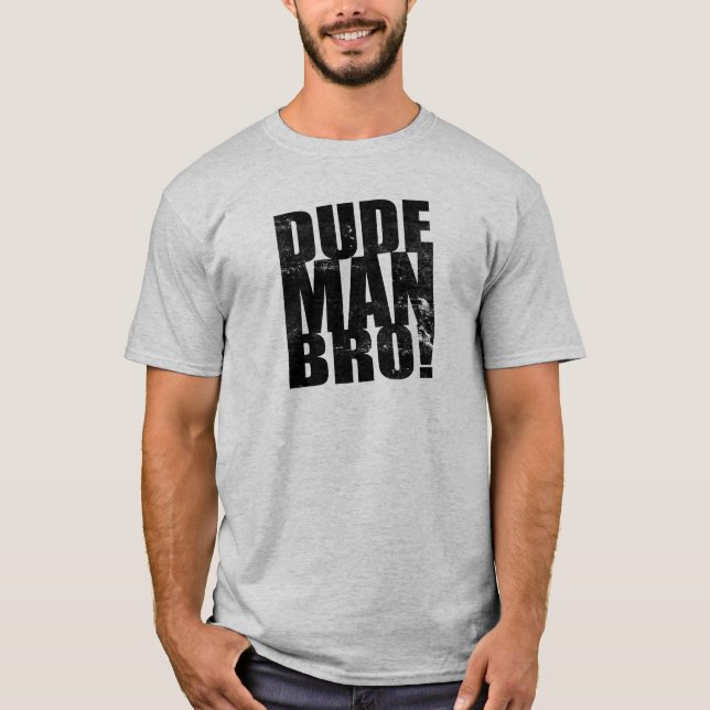 Camiseta Gajo, homem, Bro! (Frente)