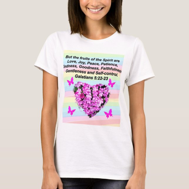 Camiseta GALÁCIOS FLORAIS DE PINCO bonito 5 (Frente)