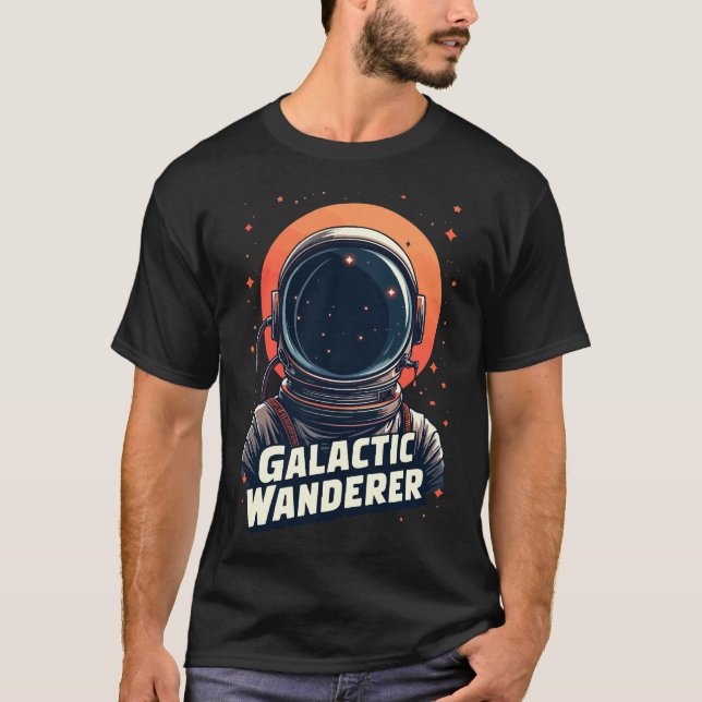 Camiseta Galactic Wanderer (Frente)