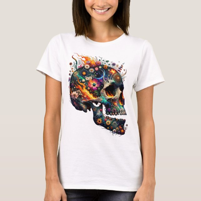 Camiseta Galáctico Pele do Flor (Frente)