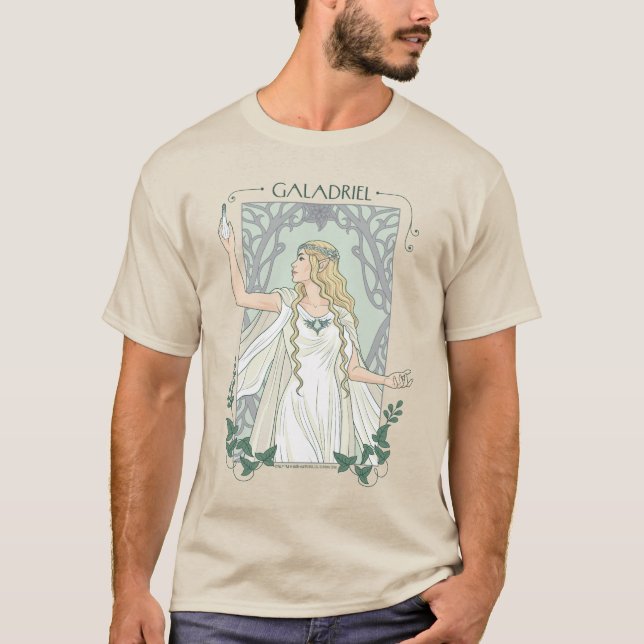 Camiseta Galadriel Luz de Valinor Gráfico (Frente)