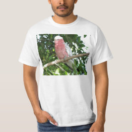 Camiseta Galah (Cockatoo cor-de-rosa de Breasted)