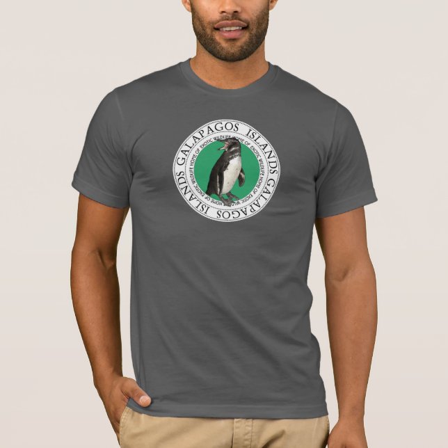 Camiseta Galápagos Ilhas Pinguim (Frente)