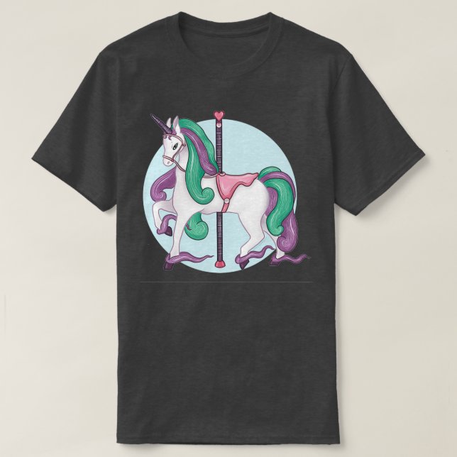 Camiseta Galar Form Rapidash Unicorn Pocket Monster Carouse (Frente do Design)