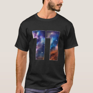Camiseta Galáxia, 11 Anos, Espaço De Aniversário De 11