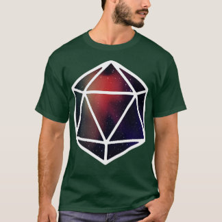 Camiseta Galáxia D20