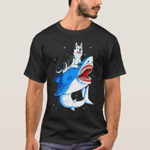 Camiseta Galáxia do Espaço do Cão rouco