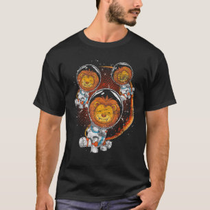 Camiseta Galáxia do Espaço Exterior África Astronauta Anima
