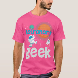 Camiseta Galáxia do Geek Astronauta do Astronauta Espacial