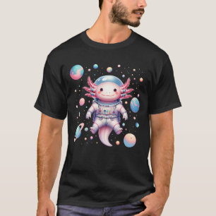 Camiseta Galáxia Espacial Eixo-Cura Galáxia Pastel Gótico E