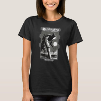 Camiseta Galáxia Kepler alienígena assustadora