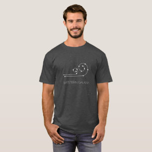 Camiseta Galáxia Ocidental - Constelação de Zephyr