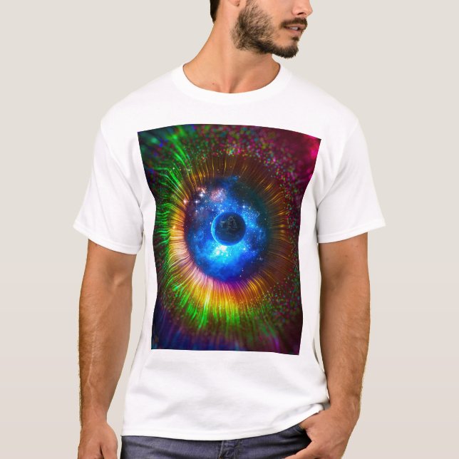 Camiseta Galáxia Retina (Frente)