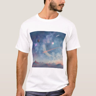 Camiseta Galáxia, Universo, Estrelas, Espaço Exterior