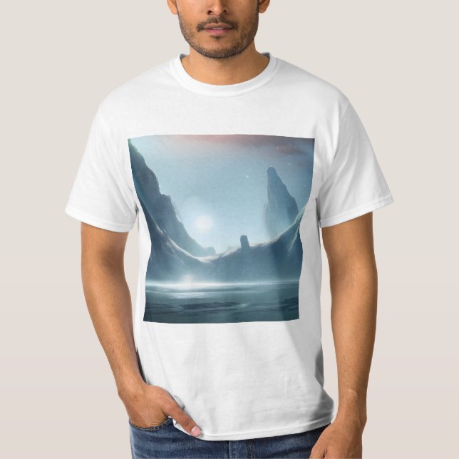 Camiseta Galáxia, Universo, Estrelas, Espaço Exterior (Frente)