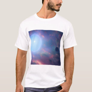 Camiseta Galáxia, Universo, Estrelas, T-Shirt Espacial Exte