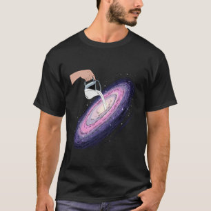 Camiseta Galáxia Via Láctea Trocadilho Astronomia Amantes d