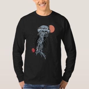 Camiseta Galáxias-do-mar Galáxias Espaciais Oceânicas Dão d