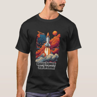 Camiseta Galaxy Explorer, Star Dreamer - T-shirt espacial
