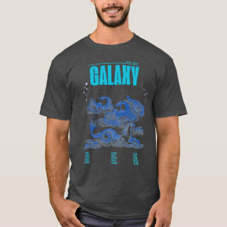 Camiseta Galaxy Fantasy Sea Creatures Art Tee